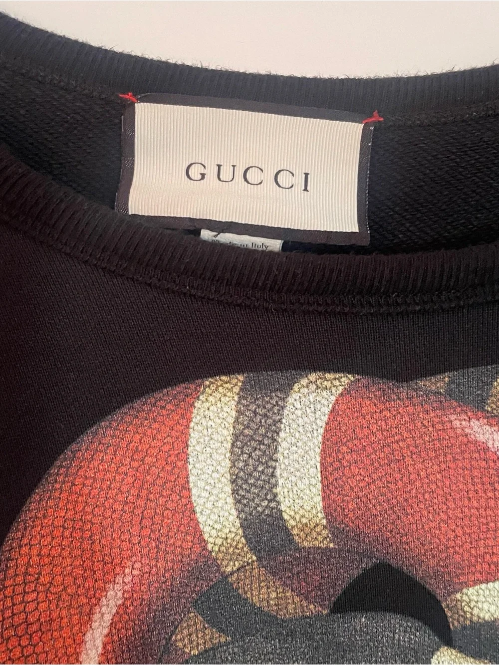 Gucci Snake Crewneck Mens Size M